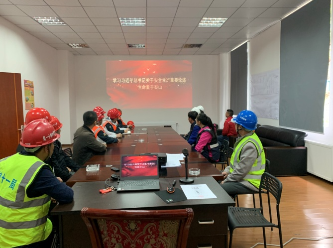 壤塘县应急管理局受邀参加绰斯甲水电站2021年安全生产月系列活动启动仪式4