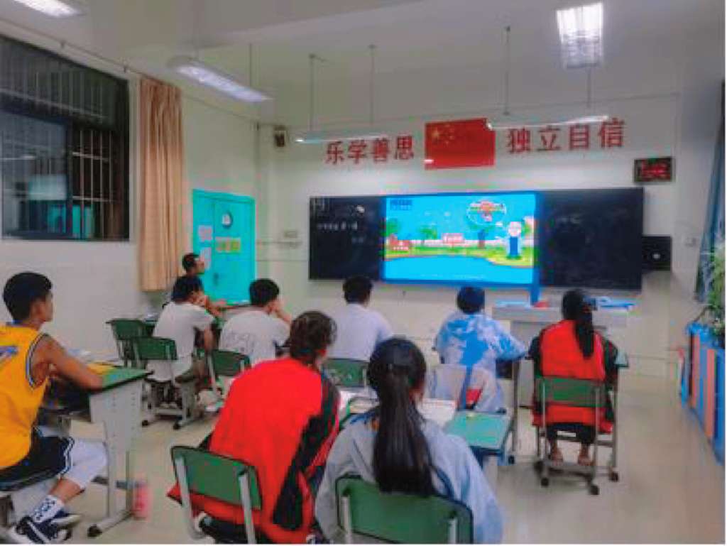 汶川县开学第一课森林草原防灭火宣传教育进校园2